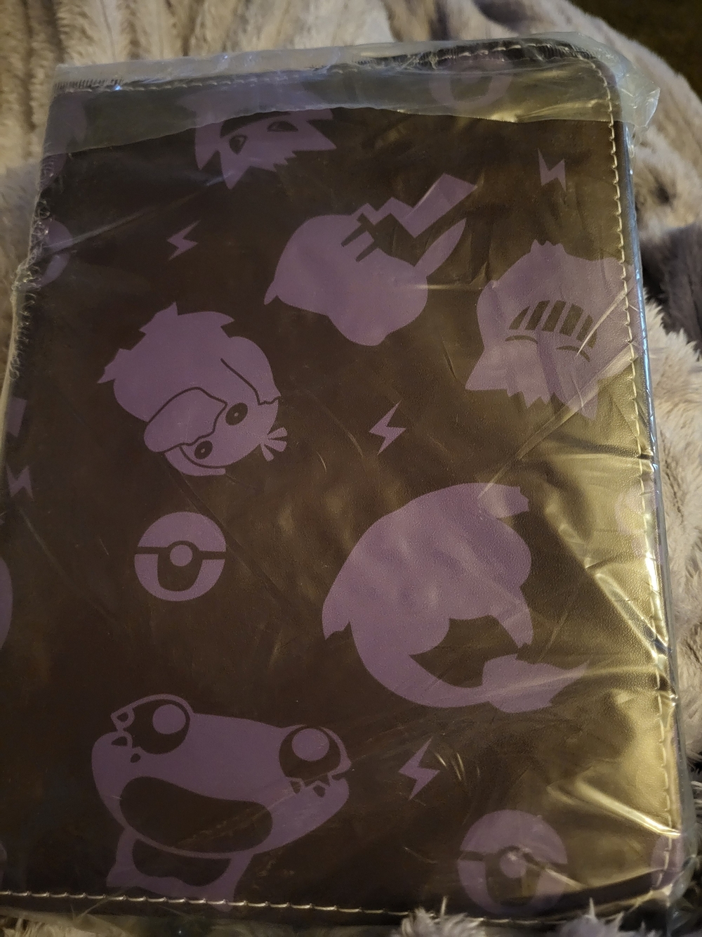 Purple Pokemon Icon Tablet Sleeve